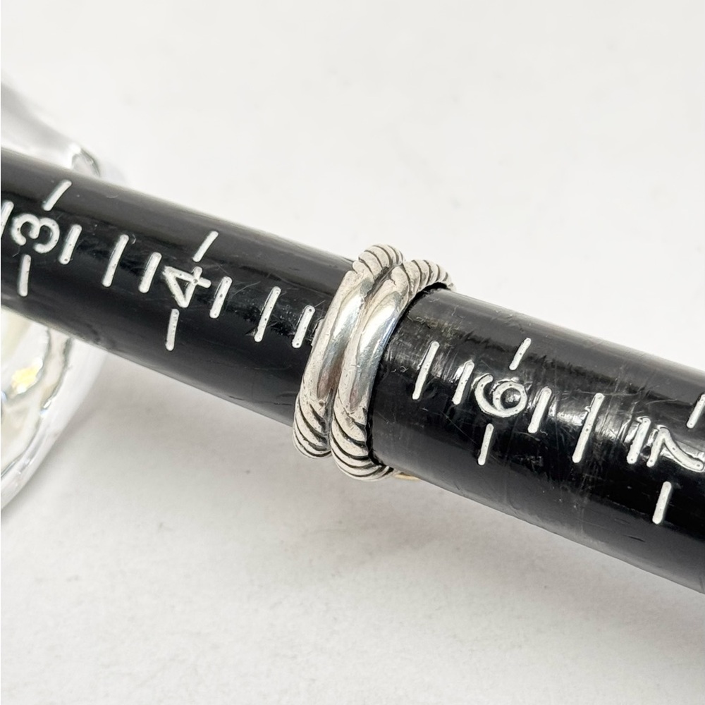 David Yurman 925 18K Gold 11mm Black Onyx Albion Ring - Picture 8 of 8
